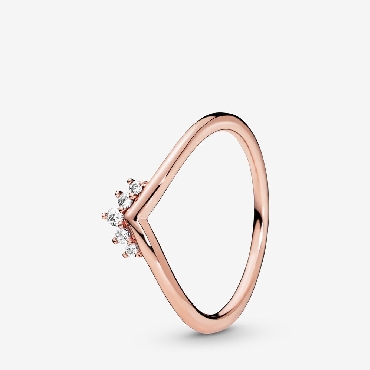 Pandora® Rose Tiara Wishbone Ring
With cz s
Size 7