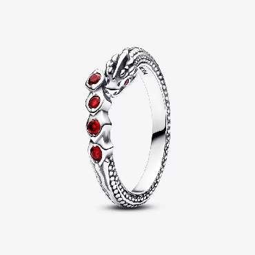 Pandora® Game of Thrones sterling silver dragon ring.