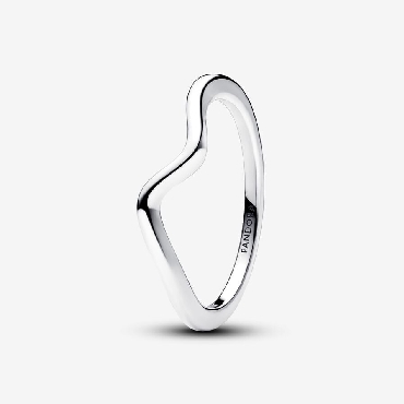 Pandora® Sterling silver wave ring