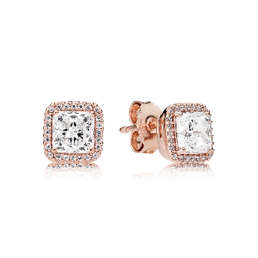 Pandora Rose® Timeless Elegance Earrings With cz s