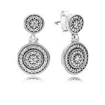 Pandora® Radiant Elegance Earrings With clear cz s