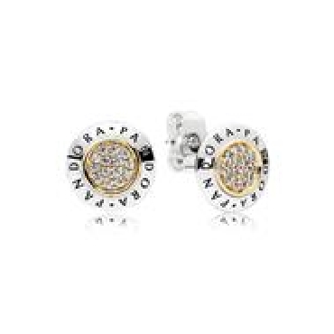 Pandora® Signature Earrings With cz s