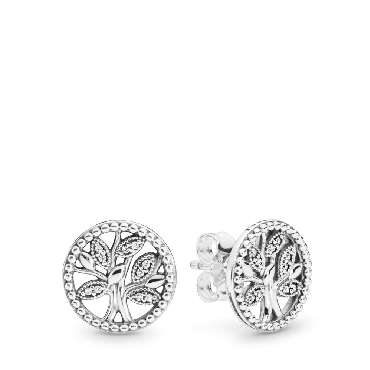 Pandora® Trees of Life Earrings With cz s