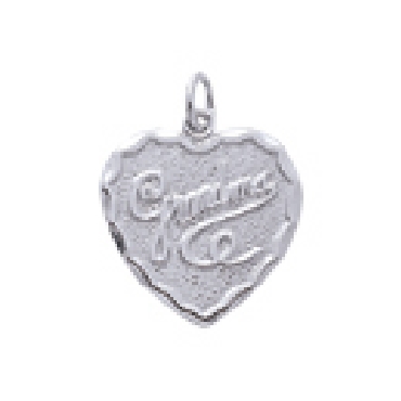 Sterling Silver  Grandma  Charm.