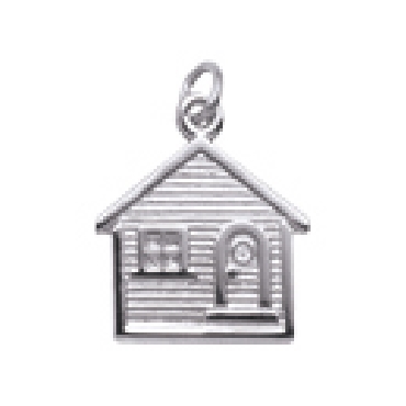Sterling Silver HOUSE Charm