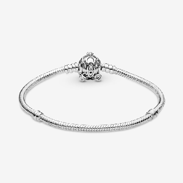 Pandora® Disney snake chain sterling silver bracelet 17cm