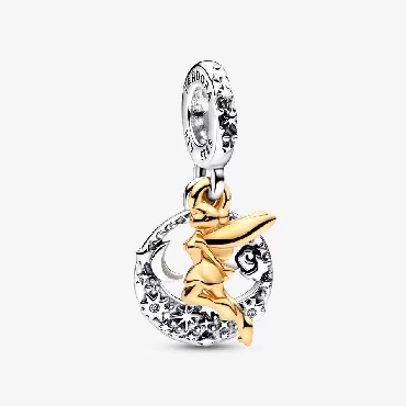 Pandora® 14k gold plated Disney Tinkerbell charm