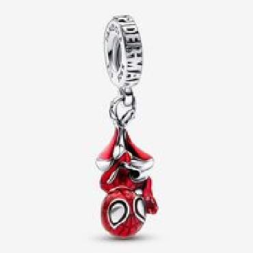 Pandora® sterling silver Marvel Spider-man dangle.