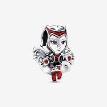 Pandora® sterling silver Marvel Scarlet Witch charm.