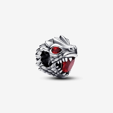 Pandora® Sterling silver Game of Thrones Dragon head charm
