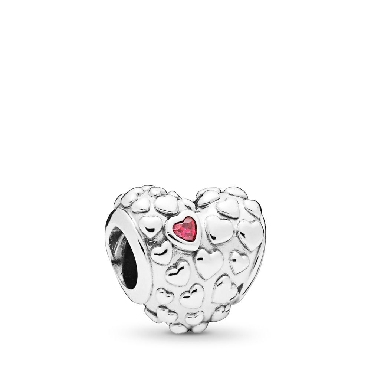 Pandora® Mom In A Million Charm With red cz
