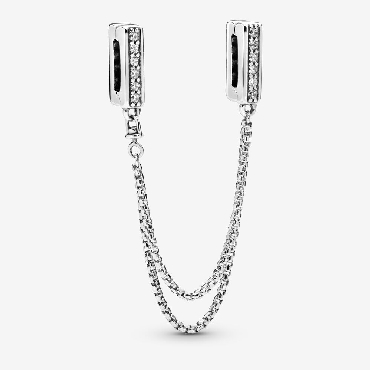 Pandora® Reflexions silver Sparkling Safety Chain
