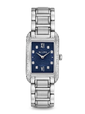 Ladies Bulova® Watch with Diamond Case