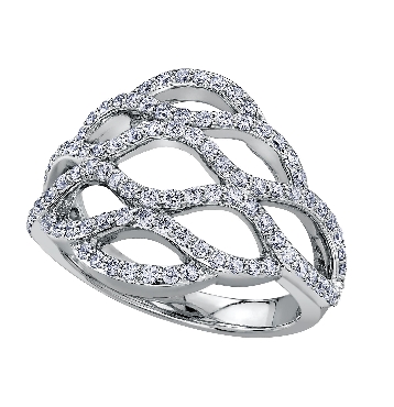 10K White Gold & Diamond Ring
.75CTW
Canadian Certified Gold