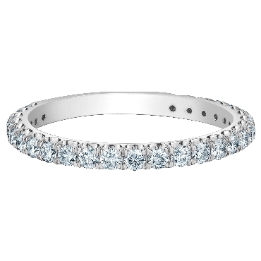 10K white gold diamond ring 8 princess cut diamonds 14 carat Chi Chi Collection Canadian Certified Gold