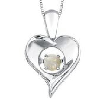 Pulse® Bring Love To Life
Sterling Silver Opal Pendant