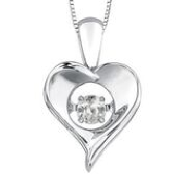 Pulse® Bring Love To Life
Sterling Silver White Topaz Pendant
