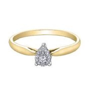 10K Yellow & White Gold Diamond Ring
.045ct center stone
Canadian Certified Gold