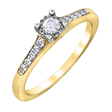 10K Yellow gold diamond ring
Canadian Certified Gold