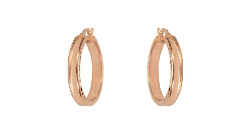 10k rose gold earrings