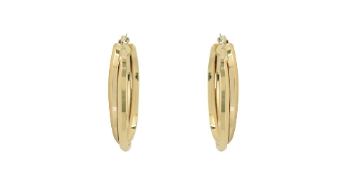 10k yellow gold earrings