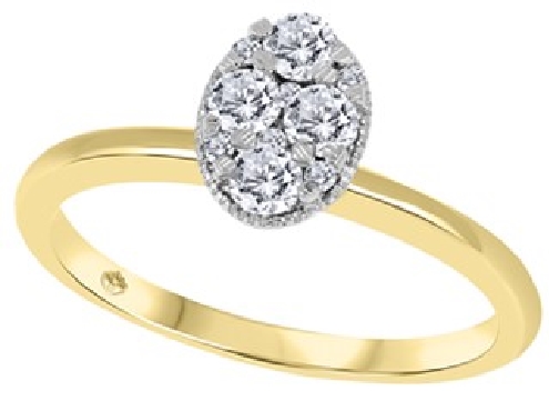 14k white gold Canadian diamond ring

4 diamonds: 0.005 total carat weight
4 diamonds: 0.003 total diamond weight
4 diamonds: 0.06 total diamond weight

Cert# 310