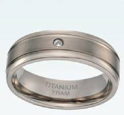 Titanium band.