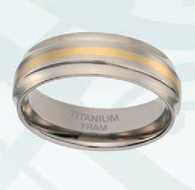 Titanium ring.