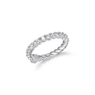 Sterling silver Elle nautical ring.
