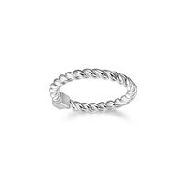 Sterling silver Elle nautical ring 2.5mm